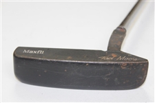 Greg Norman's Personal Used MaxFli Tad Moore Black Blade Putter