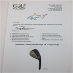 Greg Norman's Personal Used MacGregor 'GN' 57 Degree Wedge