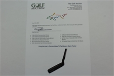 Greg Norman's Personal MaxFli Tad Moore Black Putter