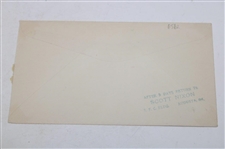 1953 Augusta National Golf Course 'President & Mrs. Eisenhower' Accept Mamie's Cabin FDC