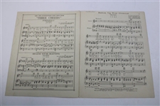 Vintage Button Up You Overcoat 'Follow Thru' Sheet Music by Sylvia Brown & Henderson Songs