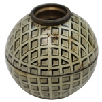 Vintage Mesh Patterned Golf Ball Themed Pencil Sharpener 