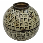 Vintage Mesh Patterned Golf Ball Themed Pencil Sharpener 