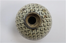 Vintage Mesh Patterned Golf Ball Themed Pencil Sharpener 