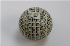 Vintage Mesh Patterned Golf Ball Themed Pencil Sharpener 