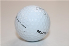 Bubba Watson Signed Masters Logo Practice Golf Ball JSA ALOA