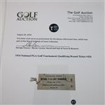 1934 National PGA Golf Tournament Qualifying Round Ticket #426