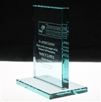 2003 Nancy Lopez Tennessee Golf Foundation Glass Appreciation Plaque - WGHoF Collection