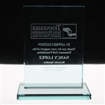 2003 Nancy Lopez Tennessee Golf Foundation Glass Appreciation Plaque - WGHoF Collection