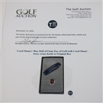 Carol Mann's 'Rice Hall of Fame Day of Golf with Carol Mann' Swiss Army Knife in Original Box