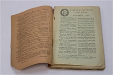 1889 Harper’s New Monthly Magazine - October