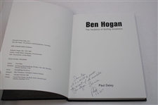 2017 Ltd Ed 21/500 'Ben Hogan The Yardstick Of Golfing Greatness' Signed By Author Paul Daley