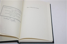 Byron Nelson Signed 1993 Ltd Commemorative Ed 1181/1500 'How I Played The Game' Book JSA ALOA