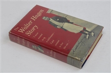 Walter Hagen Signed 1956 'The Walter Hagen Story' First Printing Book JSA ALOA