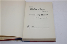 Walter Hagen Signed 1956 'The Walter Hagen Story' First Printing Book JSA ALOA