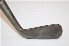 c.1900 Donald Ross Pinehurst, N.C. Guaranteed Hand Forged Mid-Iron