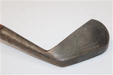 c.1900 Donald Ross Pinehurst, N.C. Guaranteed Hand Forged Mashie