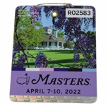 2022 Masters Tournament SERIES Badge #R02583- Scottie Scheffler Winner