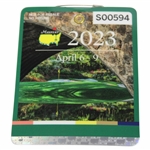 2023 Masters Tournament SERIES Badge #S00594 - Jon Rahm Winner