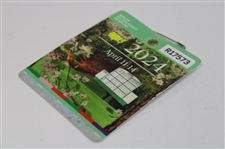2024 Masters Tournament SERIES Badge #R17573 - Scottie Scheffler Winner