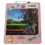2015 Masters Tournament SERIES Badge #R19655 - Jordan Spieth Winner