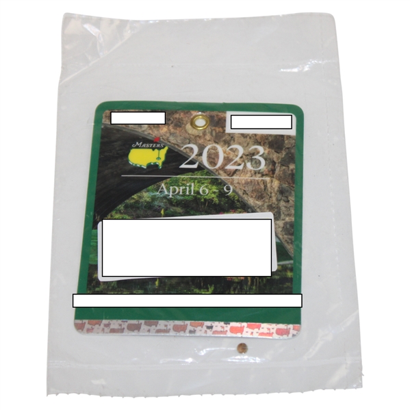 2023 Masters Tournament SERIES Badge in Original Unopened Packaging - Jon Rahm Winner