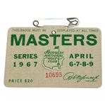 1967 Masters Tournament SERIES Badge #10695 - Gay Brewer Winner