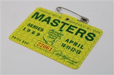 1969 Masters Tournament SERIES Badge #22061 - George Archer Winner