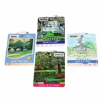 2016, 2017, 2018 & 2020 Masters Tournament SERIES Badges - Willett/Sergio/Reed/Johnson