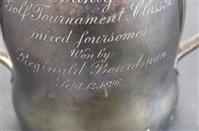 1896 Essex County Club Golf Dual Handled Trophy - Only 6th USGA Club 