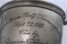 1903 Mackie And Manse Golf Tournament Trophy