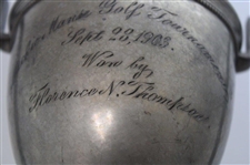 1903 Mackie And Manse Golf Tournament Trophy