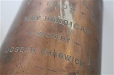 1904 Powelton Golf Club Winner's Trophy Presented to Joseph Chadwick Jr.