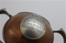 1910 Winchester Country Club (MA) Golf Dual Handled Trophy