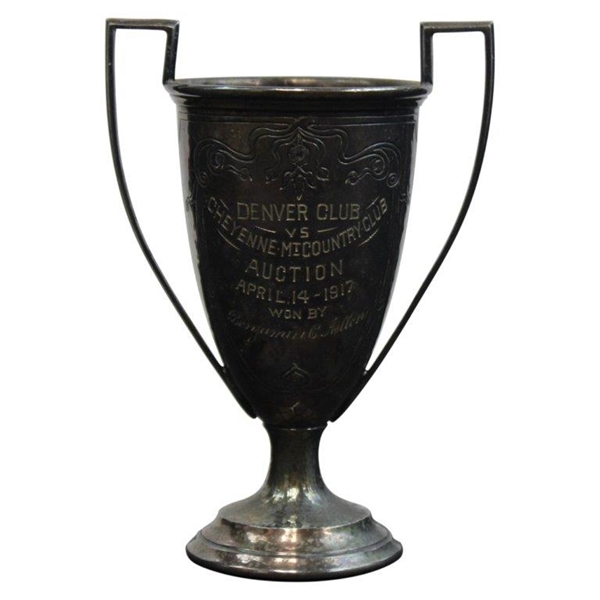 1917 Denver Club vs Cheyenne Mountain Country Club Golf Trophy