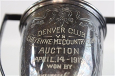 1917 Denver Club vs Cheyenne Mountain Country Club Golf Trophy