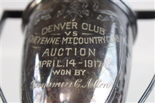 1917 Denver Club vs Cheyenne Mountain Country Club Golf Trophy