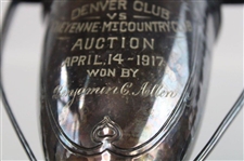 1917 Denver Club vs Cheyenne Mountain Country Club Golf Trophy