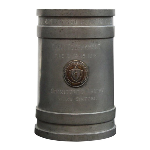 1918 Belmont Spring Country Club Golf Trophy