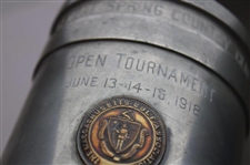 1918 Belmont Spring Country Club Golf Trophy