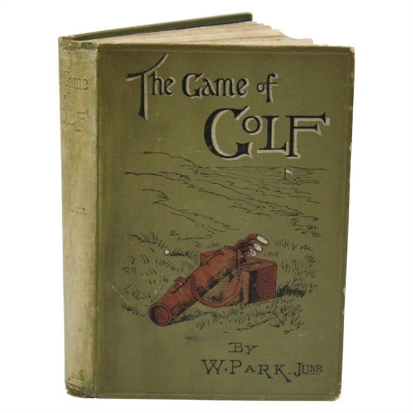 1899 The Game Of Golf By Willie Park Jr. Book