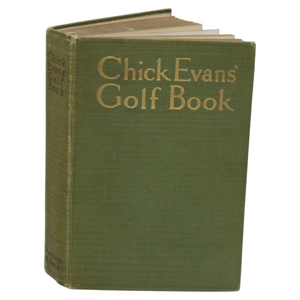 1921 First Edition The Chick Evans Golf Book