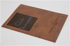 1934 PGA of America Official Club Tournaments Booklet - Seldom Seen