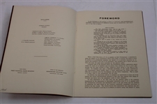 1934 PGA of America Official Club Tournaments Booklet - Seldom Seen