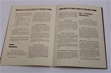 1934 PGA of America Official Club Tournaments Booklet - Seldom Seen