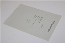 Ben Hogan Signed Typed Letter 4/14/67 JSA ALOA