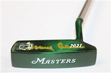 Tommy Aaron Signed 2020 Masters Tournament Commemorative Green Mini-Putter JSA ALOA