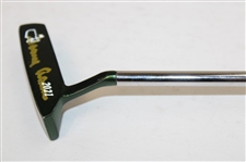 Tommy Aaron Signed 2020 Masters Tournament Commemorative Green Mini-Putter JSA ALOA