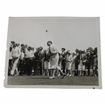 1928 Walter Hagen 'Match Play with Archie Compston' Large Sweeping Action Photo