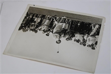 1928 Walter Hagen 'Match Play with Archie Compston' Large Sweeping Action Photo